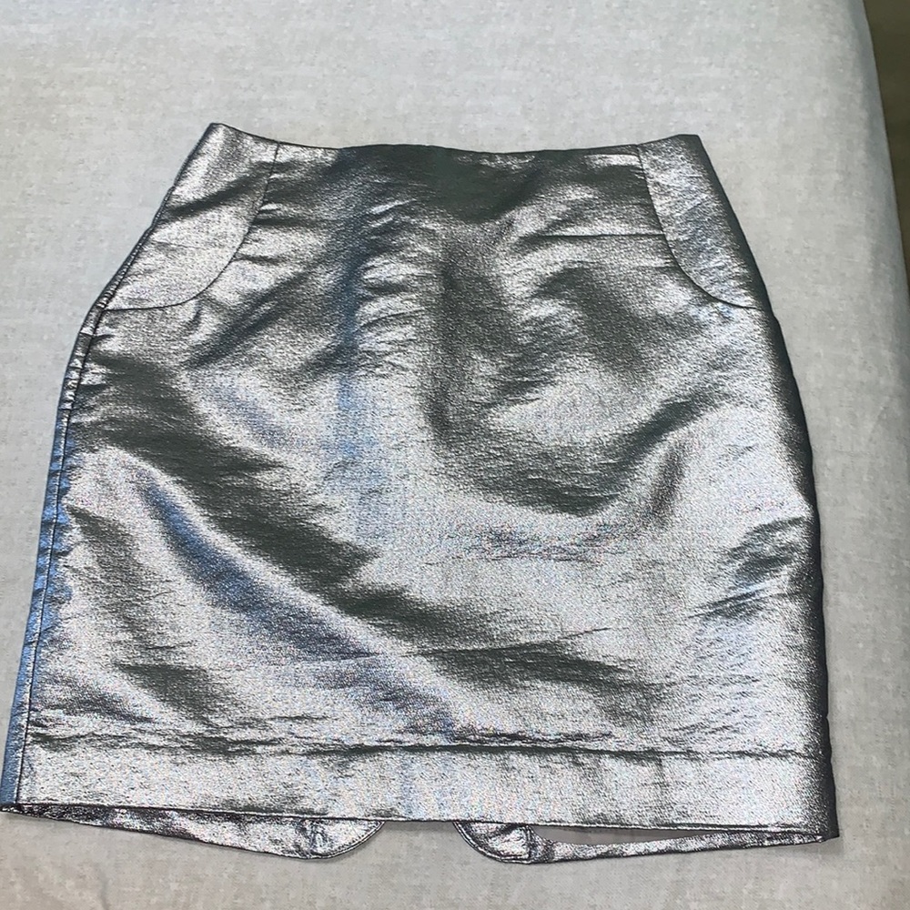 Silver skirt